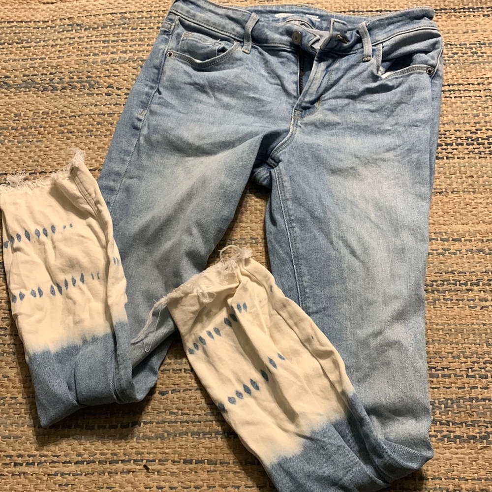 Size 2 dip dye jeans